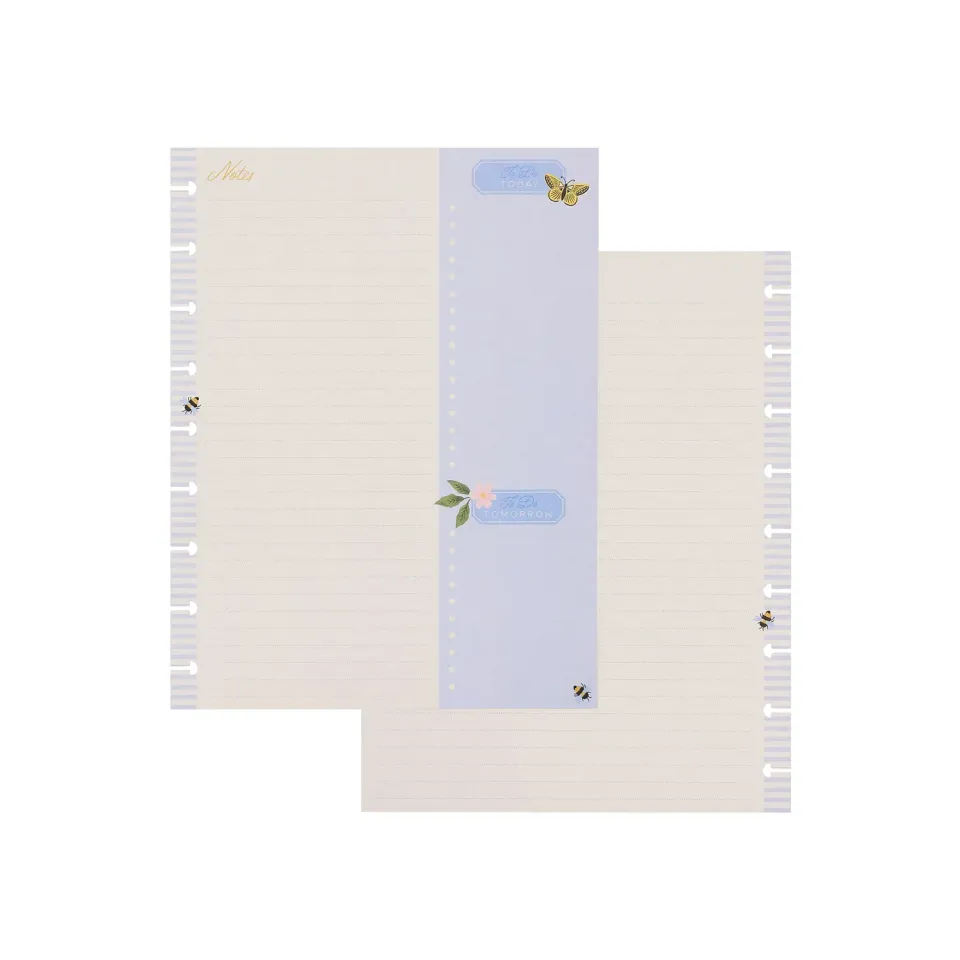 Happy Planner Country Charm recharge agenda Classic 40 feuilles pointillés
