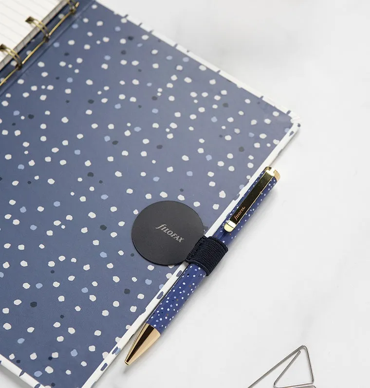 Filofax Classic boucle porte-stylo adhésive anthracite