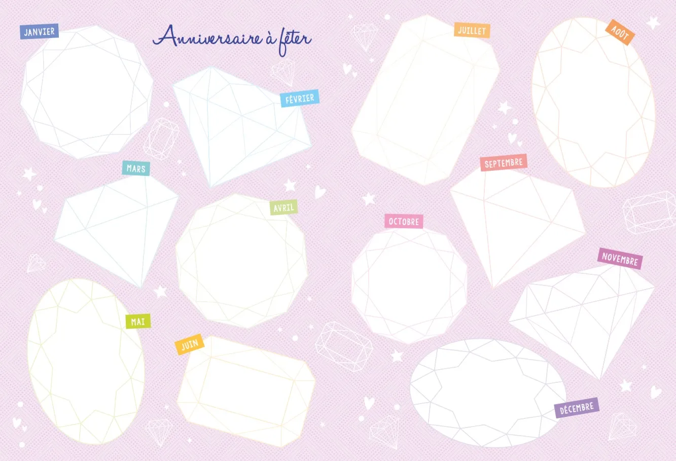 Happy Life Sept 2019 Déc 2020 agenda semainier
