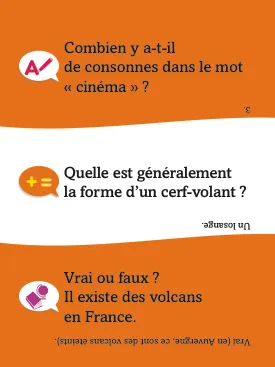 Les Incollables Famille Enfants vs Parents boîte quiz 3 niveaux