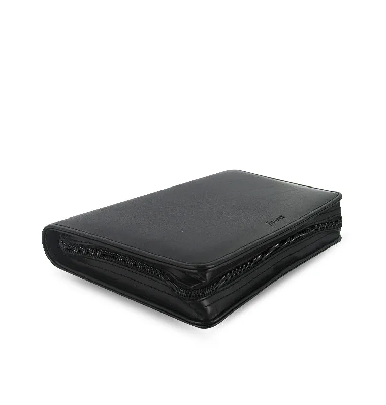 Filofax Metropol Zip Organiser Personal agenda zippé noir