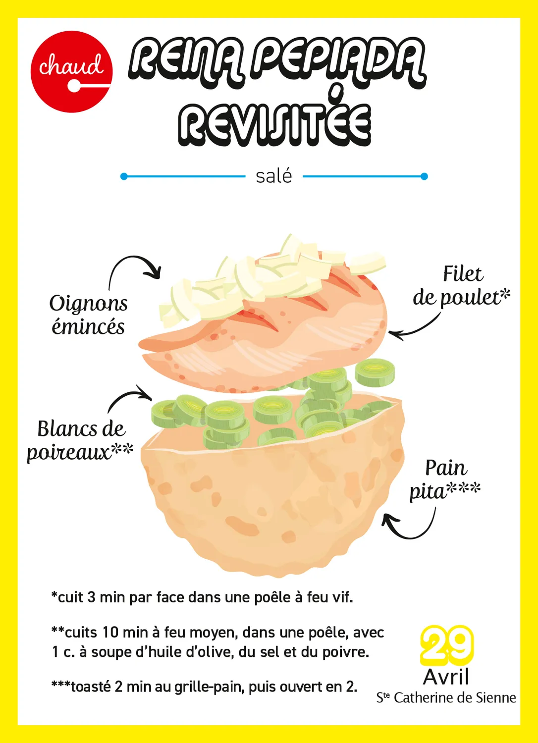 Frigobloc Sandwichs Burgers & Cie 365 jours calendrier à bloc