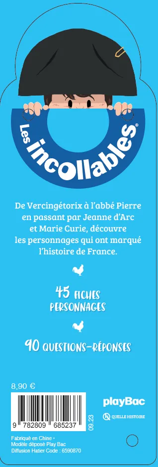 Frigobloc Quelle histoire Personnages Histoire France éventail 2023