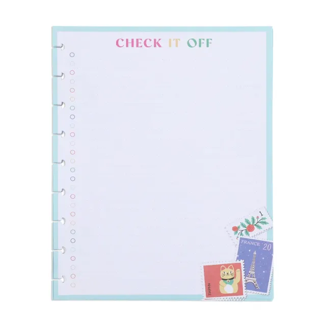 Happy Planner Tania Garcia Bright Travels recharge Classic 40 f