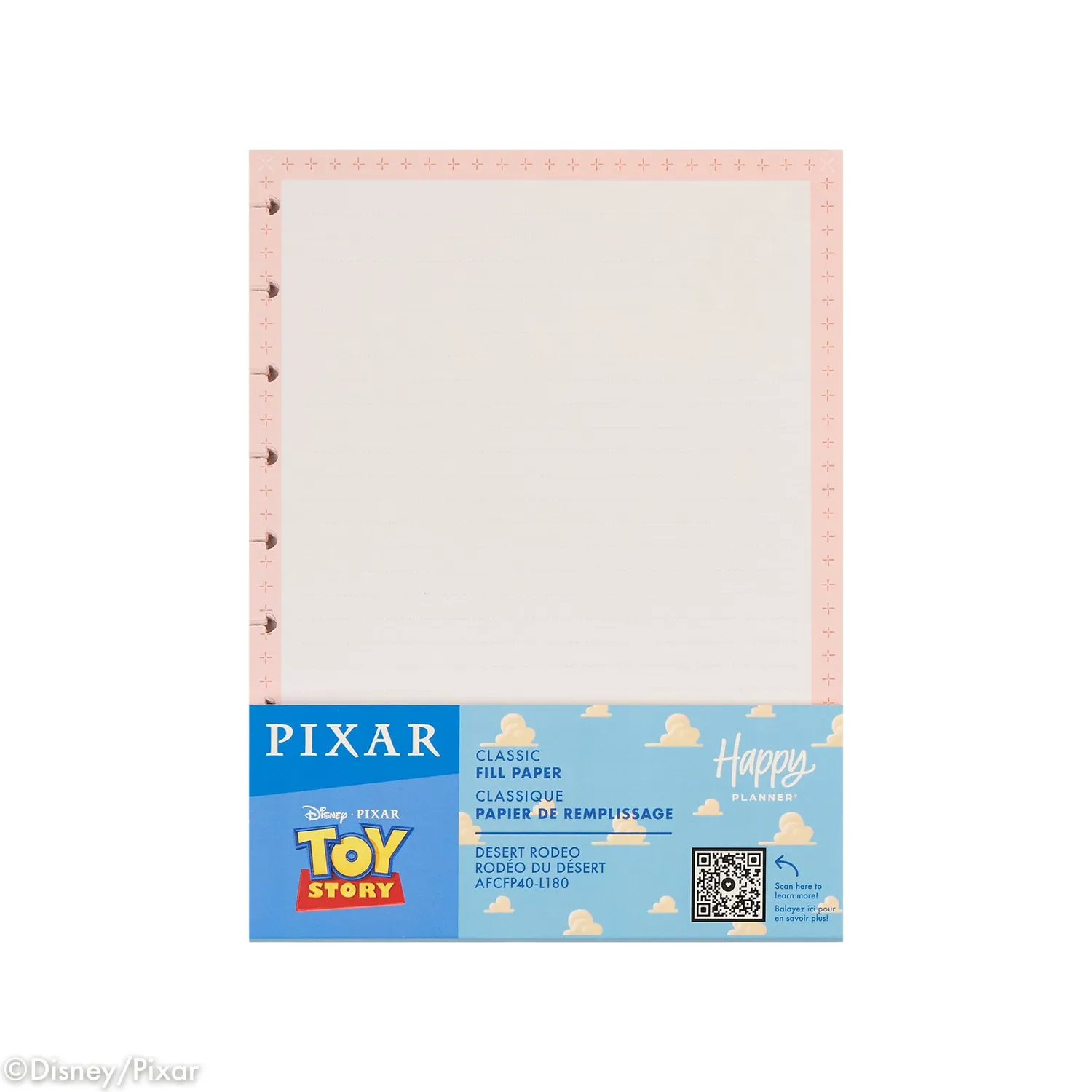 Happy Planner Toy Story papier pointillé 40 feuilles