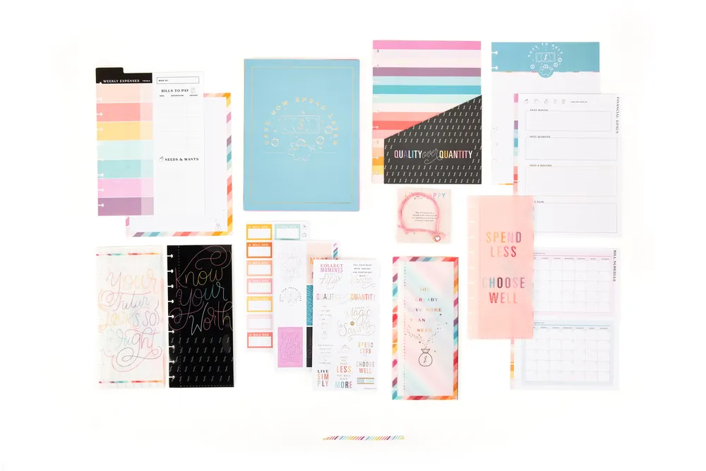Happy Planner Save Now Spend Later compagnon budget Classic