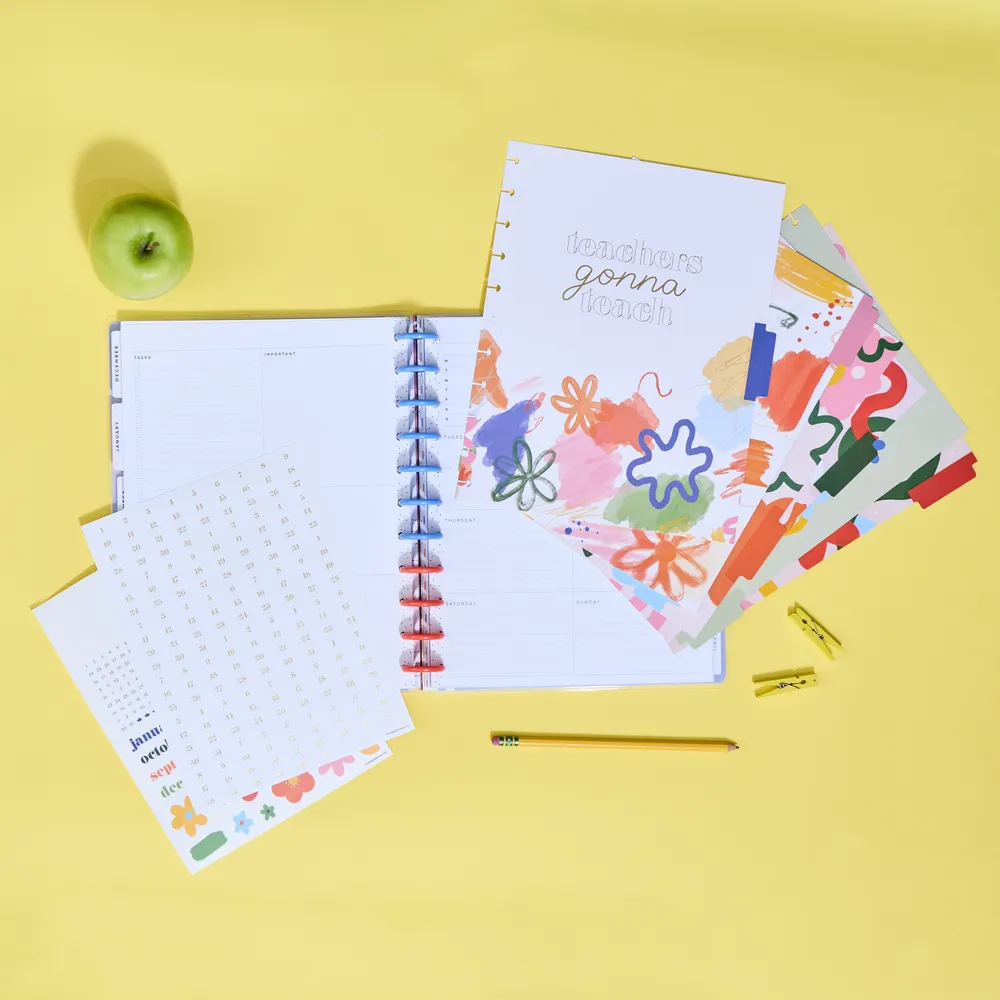 Happy Planner Blooming Brush Big extension agenda 6 mois