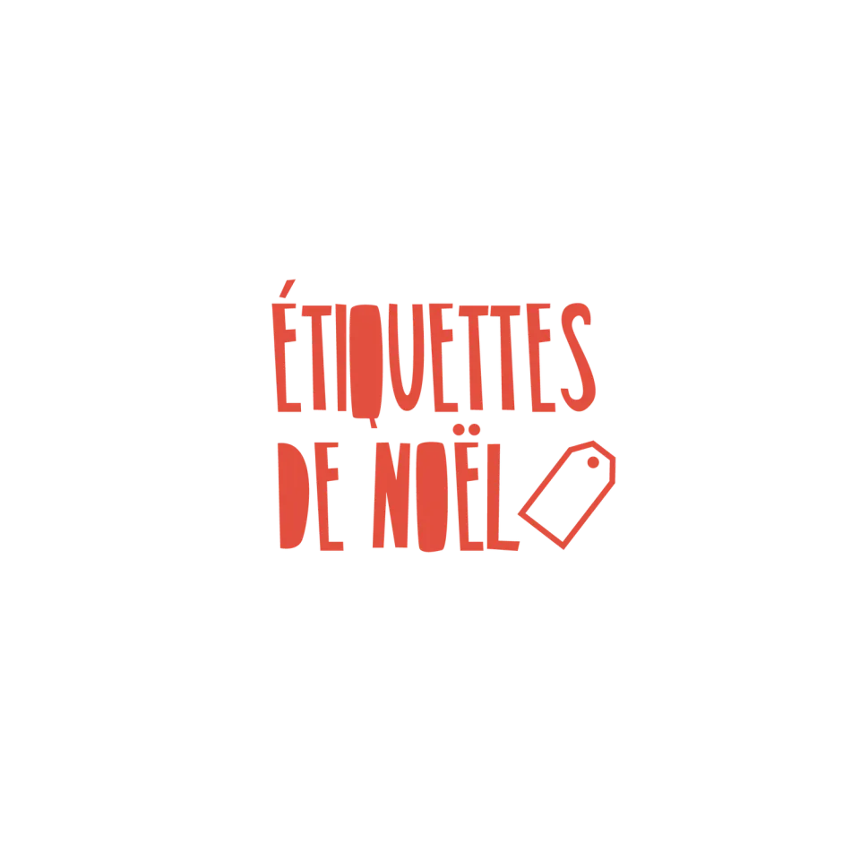 Les Belles Combines Étiquettes cadeaux de Noël à imprimer