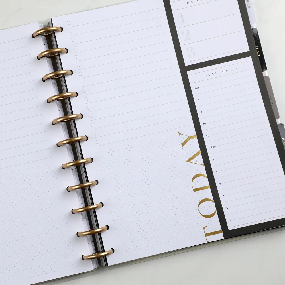 Happy Planner Modern Months recharge Big 24 feuilles daily neutre