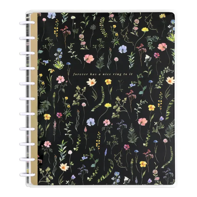Happy Planner Blooming Elegance carnet pointillé Big 60 feuilles mariage