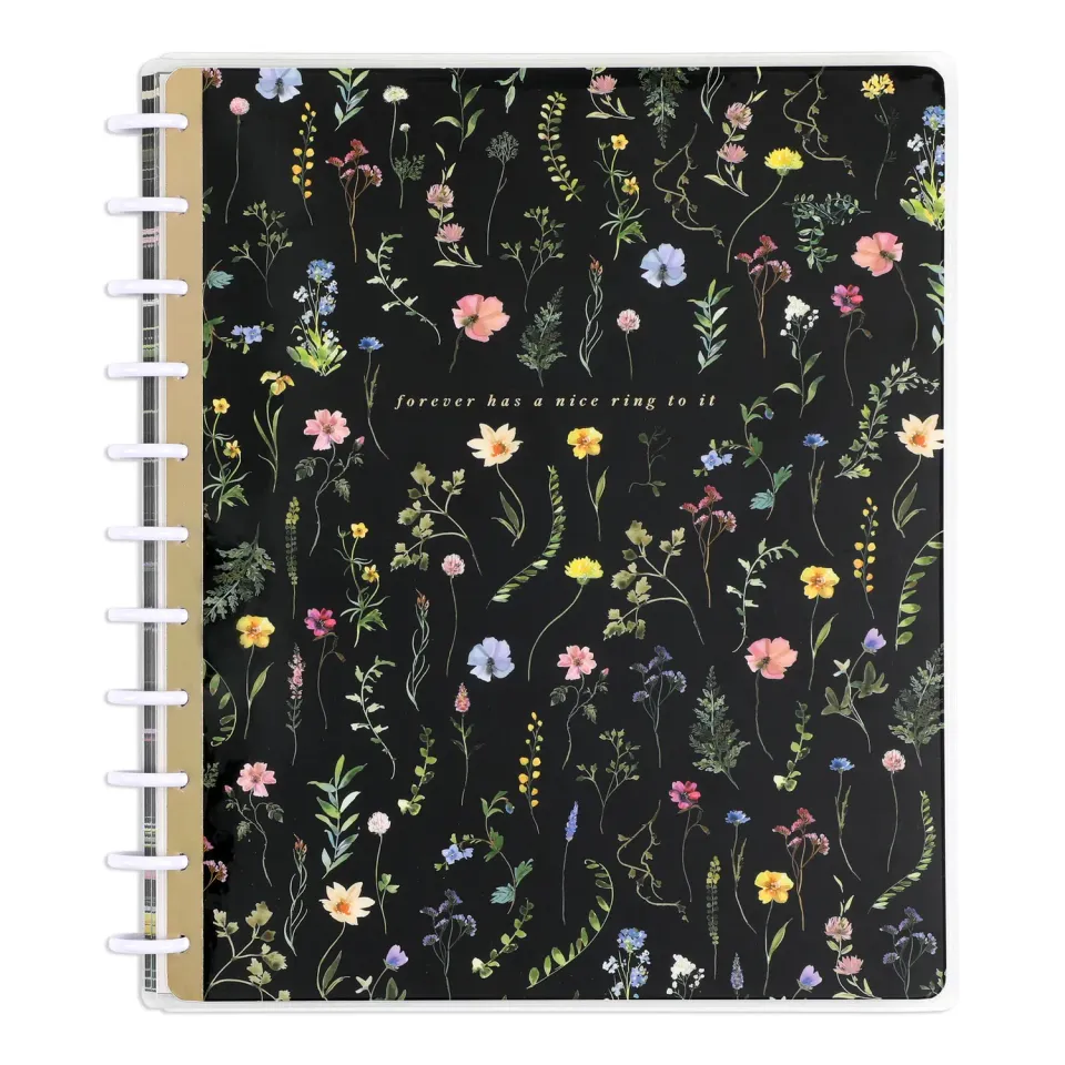 Happy Planner Blooming Elegance carnet pointillé Big 60 feuilles mariage