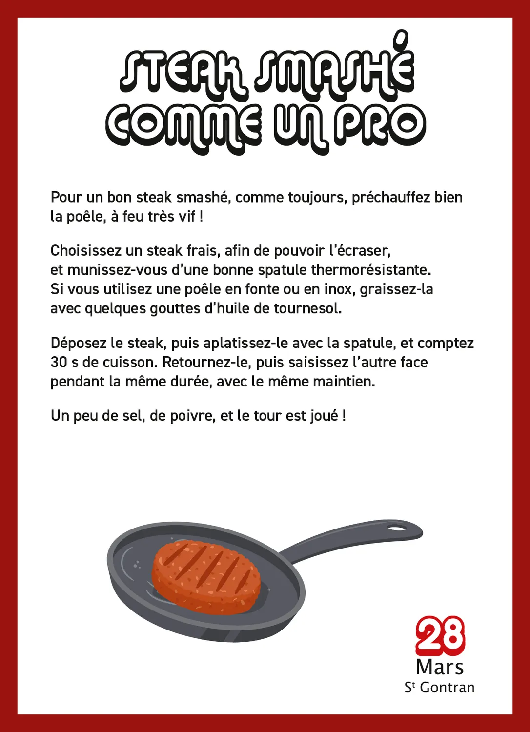 Frigobloc Sandwichs Burgers & Cie 365 jours calendrier à bloc