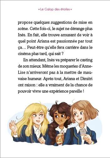 Frigobloc Le Galop des Étoiles Le Casting Tome 8 roman cheval