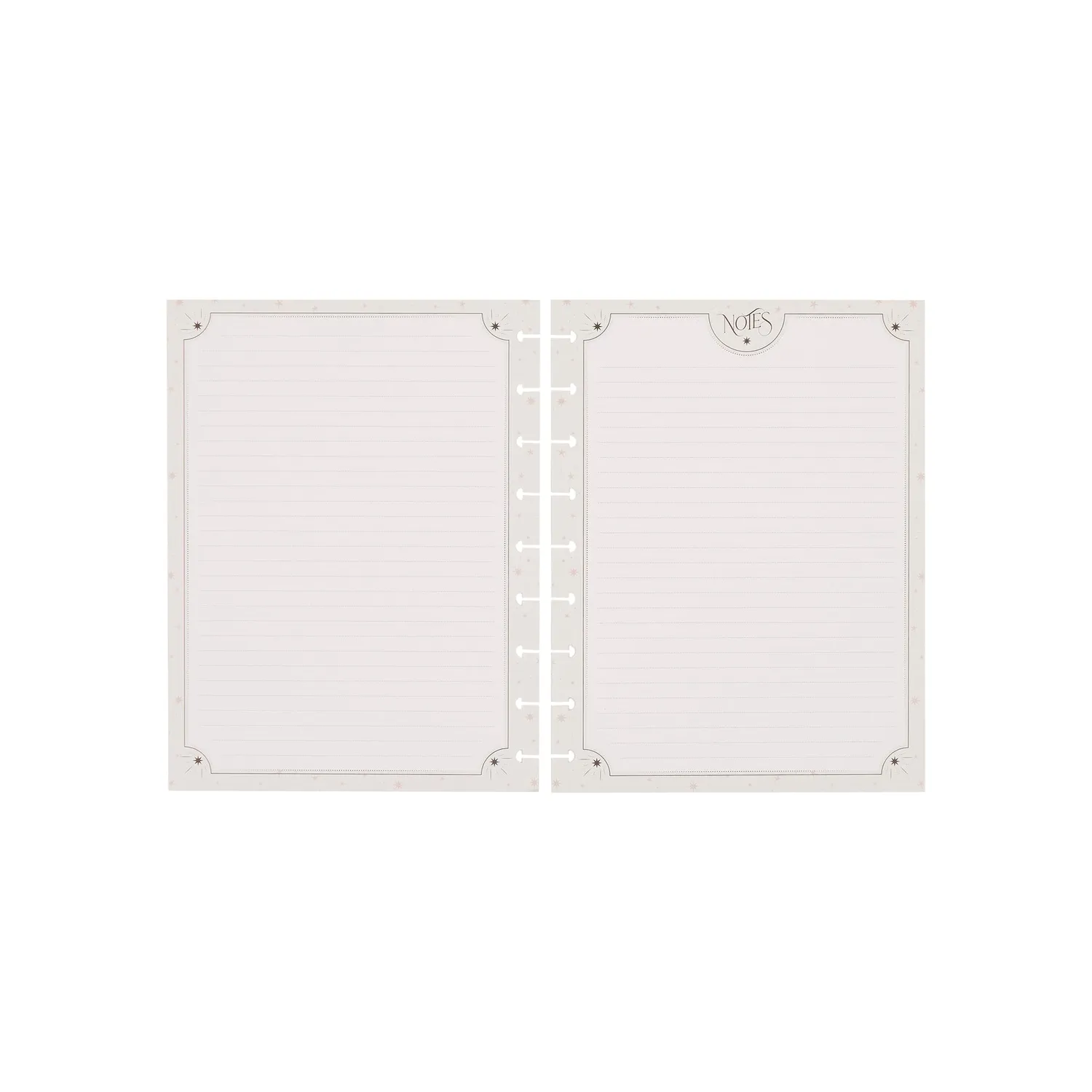 Happy Planner Eternal Stars recharge Classic 40 feuilles ligné pointillé
