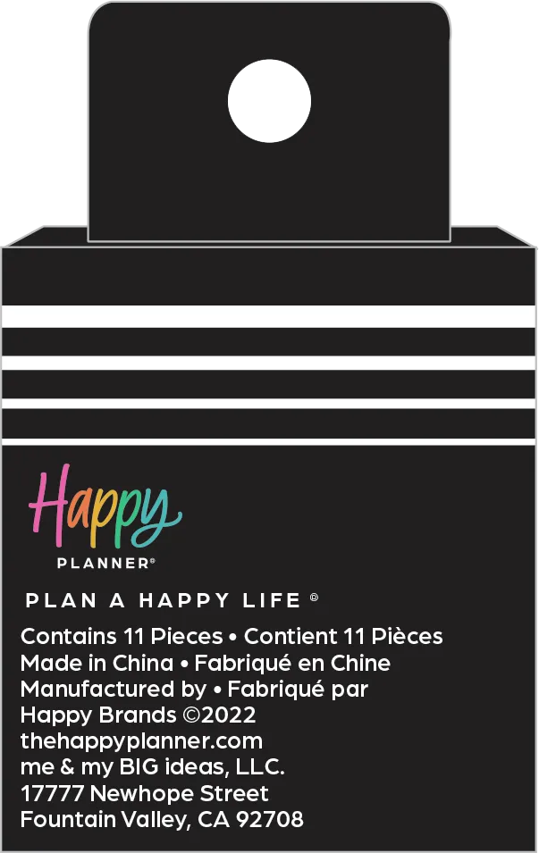 Happy Planner disques expanseurs métal menthe x11