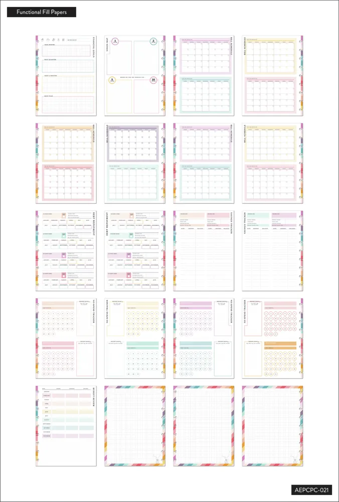 Happy Planner Save Now Spend Later compagnon budget Classic