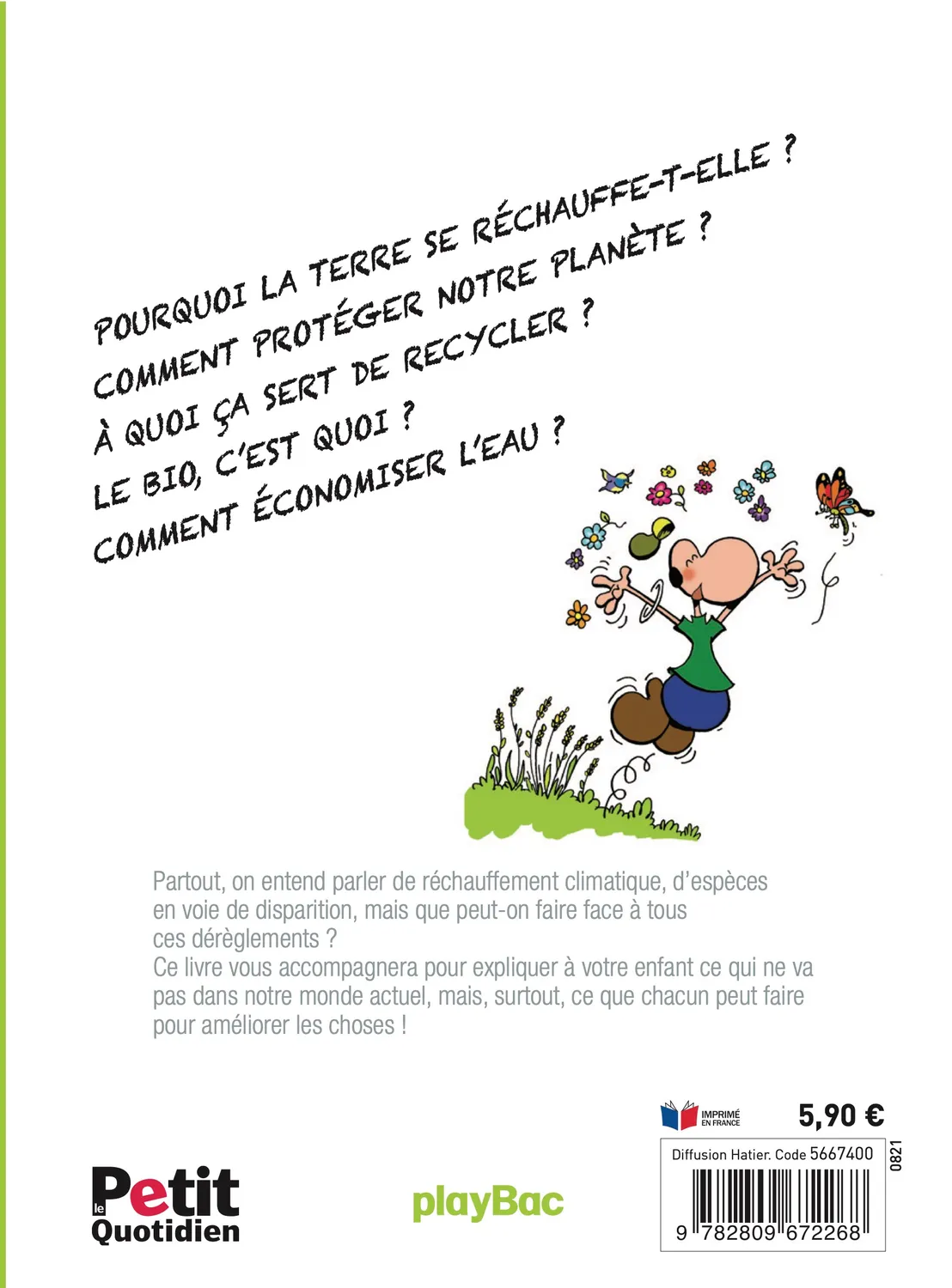 Le Petit Quotidien La planète et ses défis livre enfant édition 2021