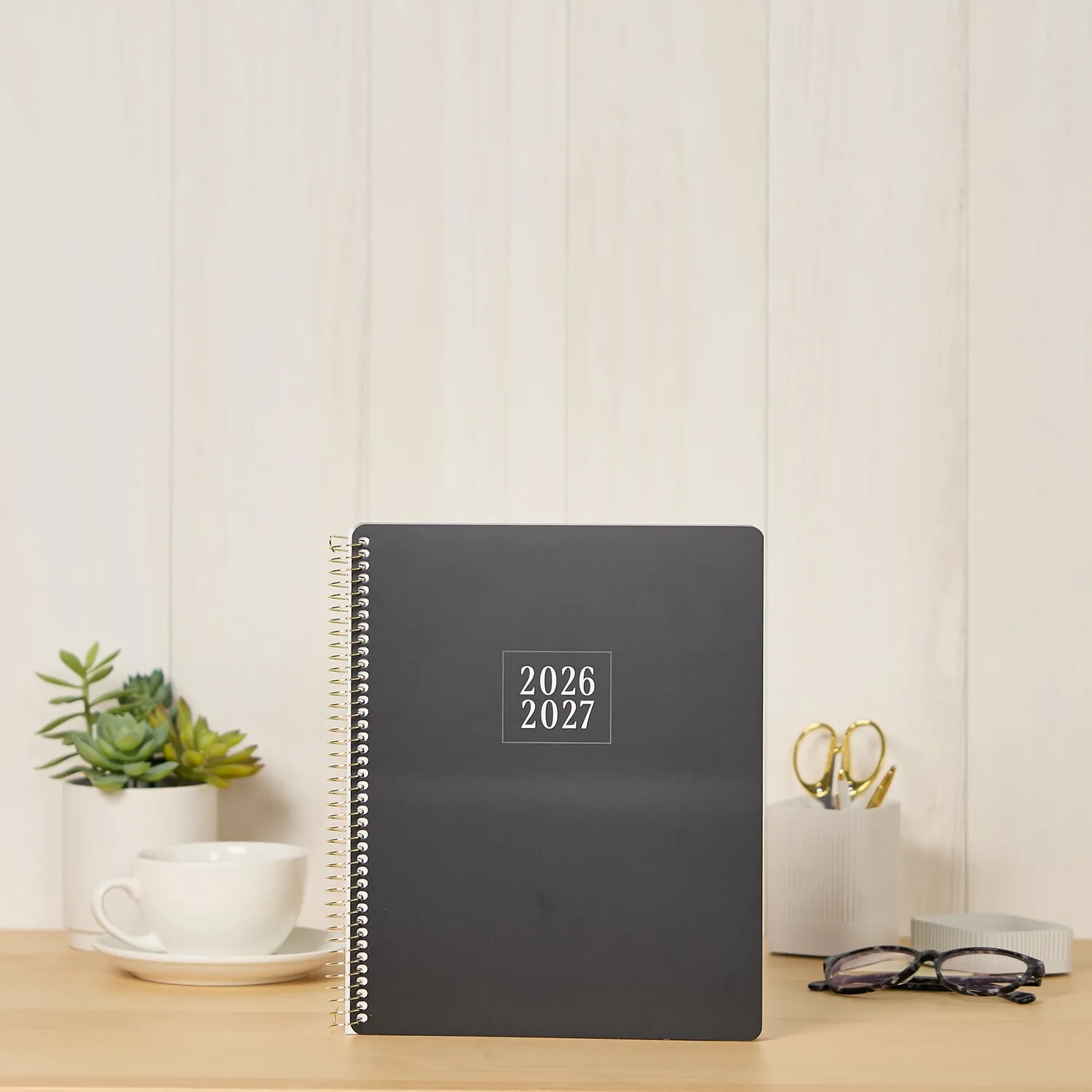 Happy Planner Go Big Onyx agenda spiralé 2026-2027 15 mois