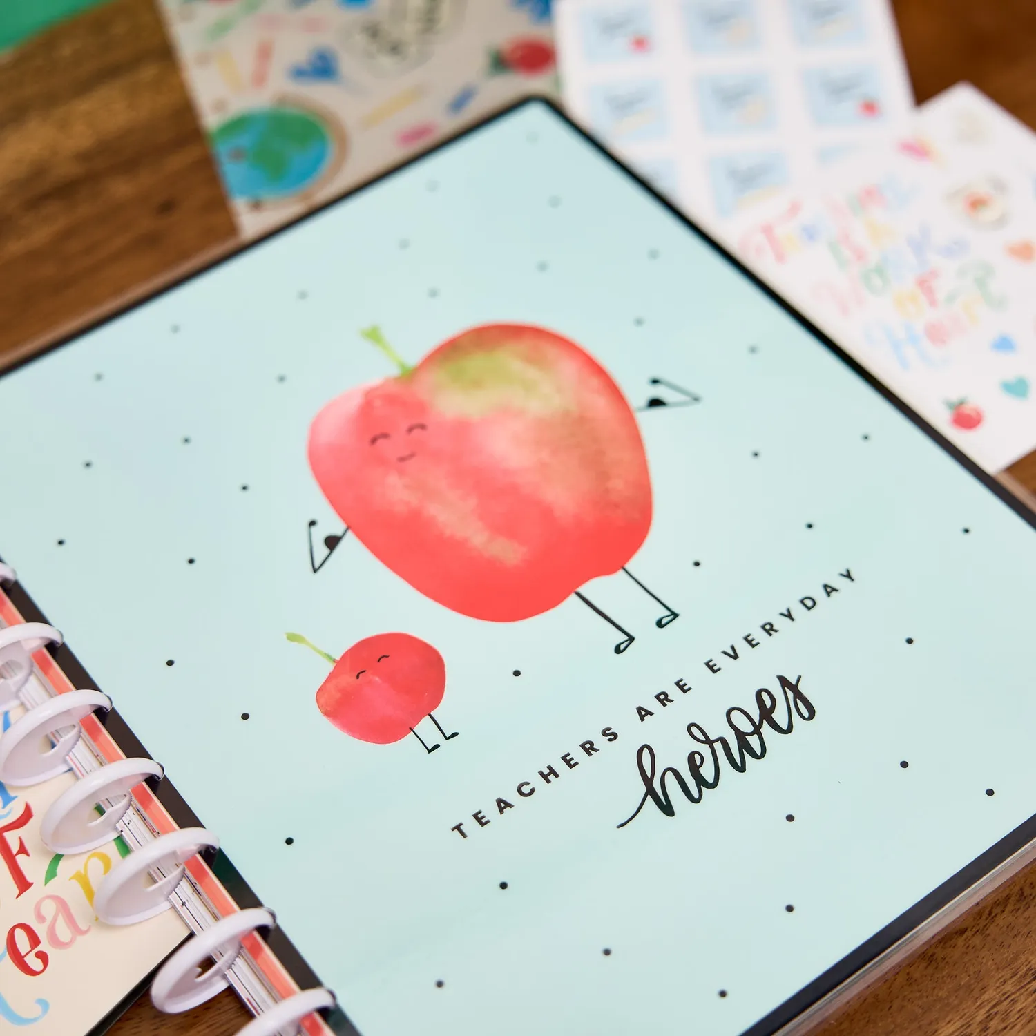 Happy Planner Bright Lessons 2026-2027 agenda enseignant Big