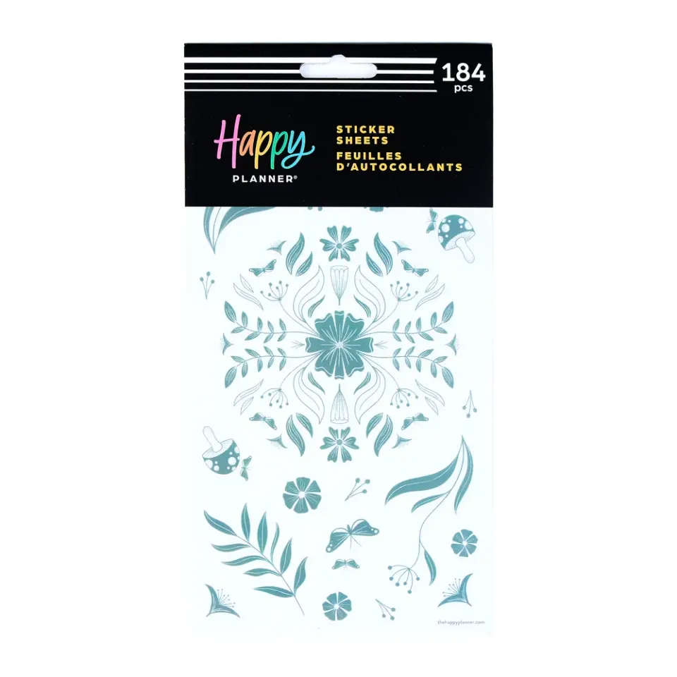 Happy Planner Woodland Whispers stickers 10 feuilles