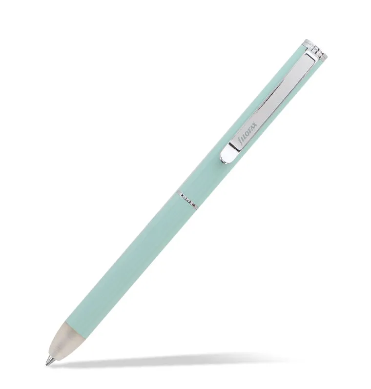 Filofax stylo effaçable gel noir corps métal