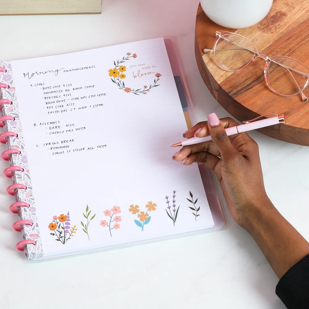 Happy Planner Subtle Sophisticated carnet Big pointillé ligné 60