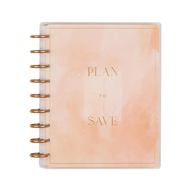Happy Planner 2026 Canvas agenda budget Classic 12 mois