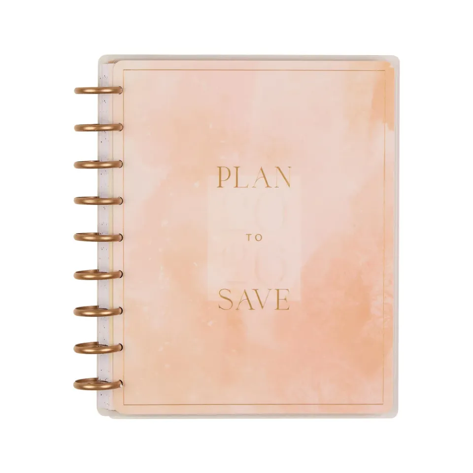 Happy Planner 2026 Canvas agenda budget Classic 12 mois
