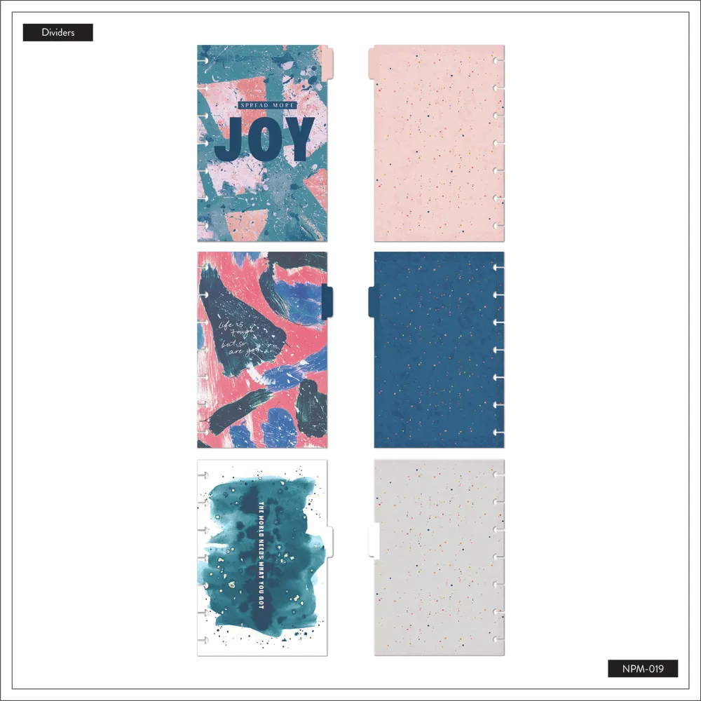 Happy Planner Effortless Grace mini carnet pointillé 60