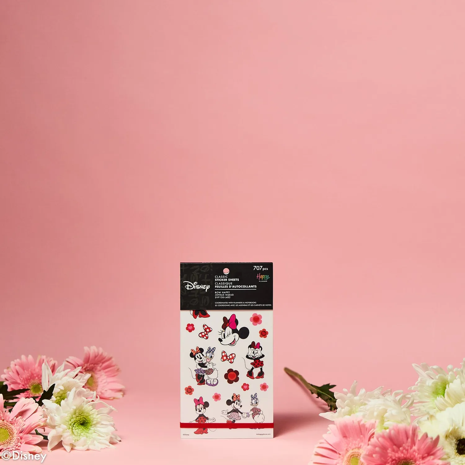 Happy Planner Disney Minnie Mouse stickers 30 feuilles