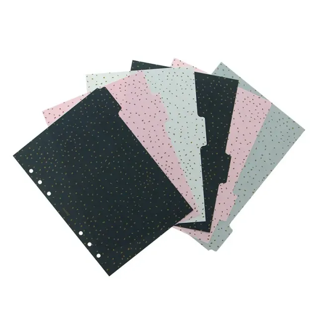 Filofax Confetti Intercalaires A5 plastique
