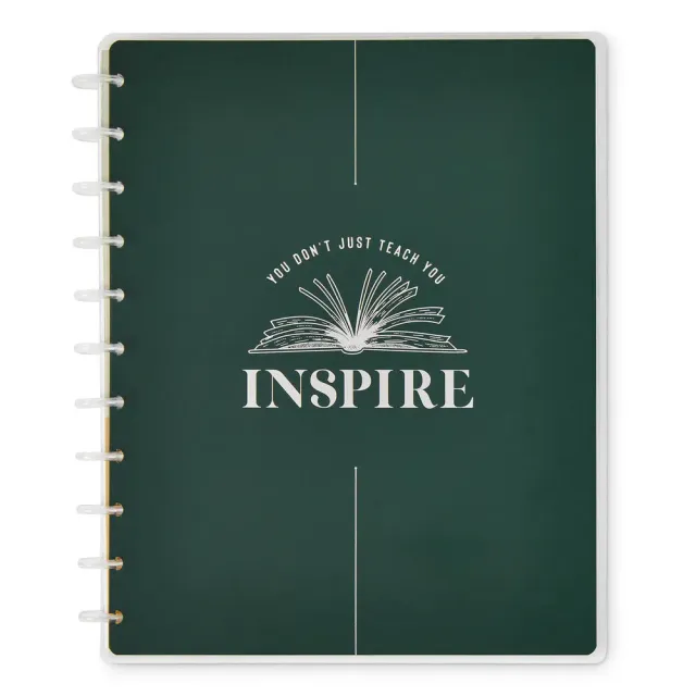 Happy Planner Brave Inspired Teacher carnet Big pointillé