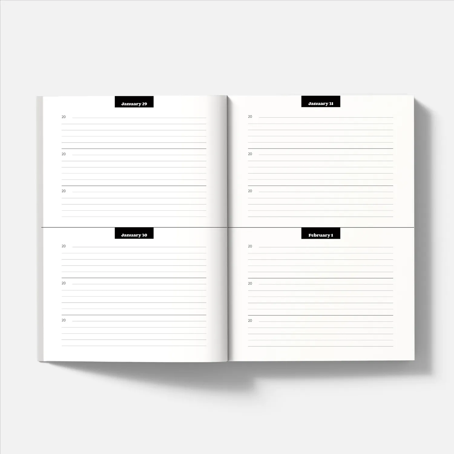 Nolki Three Year Journal journal A5 192 pages
