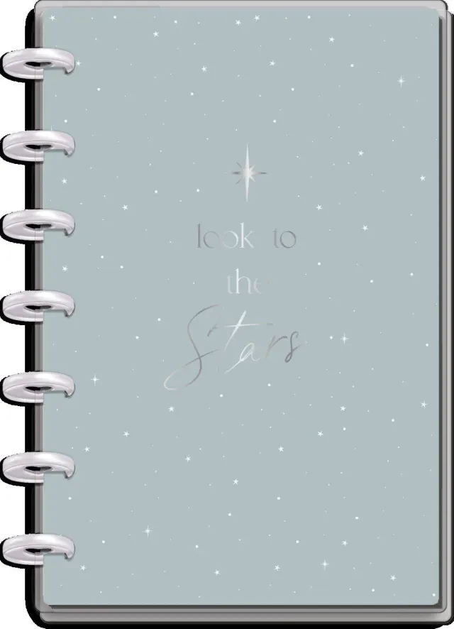 Happy Planner Zodiac Mini carnet ligné 60 pages pastel