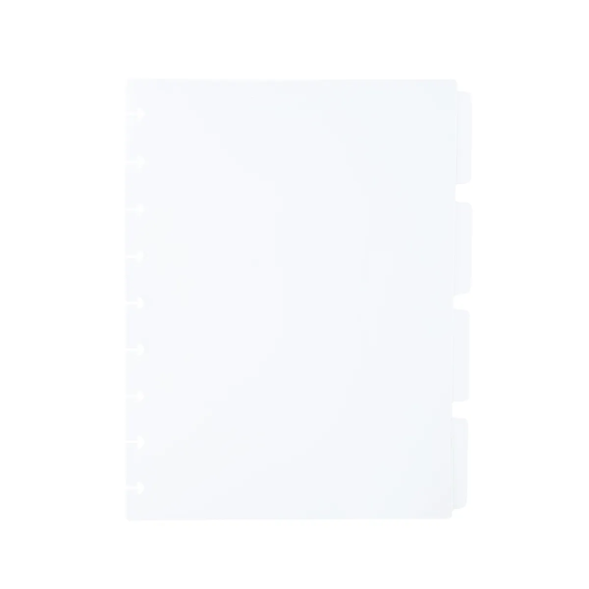 Happy Planner Transparent intercalaires Classic 6 plastiques