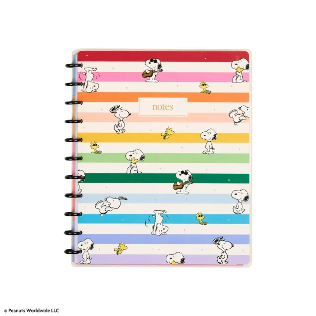 Happy Planner Peanuts carnet pointillé Big 60 feuilles Snoopy