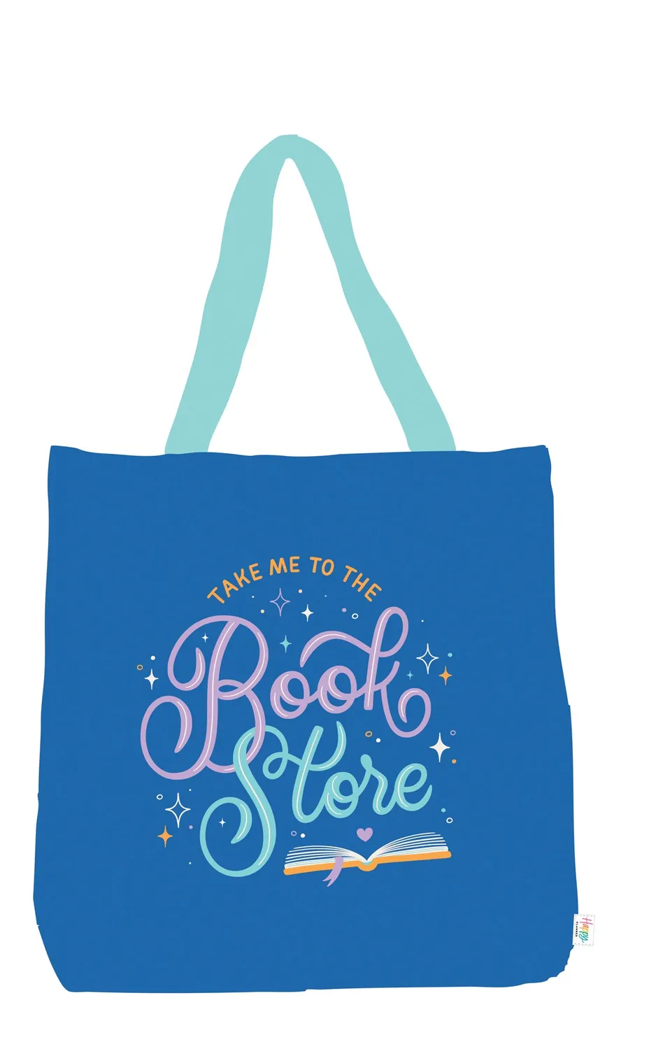 Happy Planner One More Chapter tote bag toile livre librairie