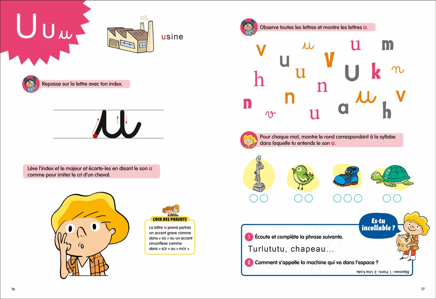 Frigobloc Incollables Ma méthode de lecture Luka et Zoé syllabique