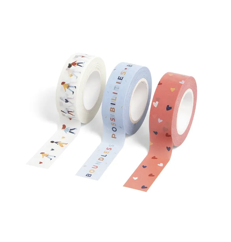 Filofax Together washi tape décoratif 3 rouleaux