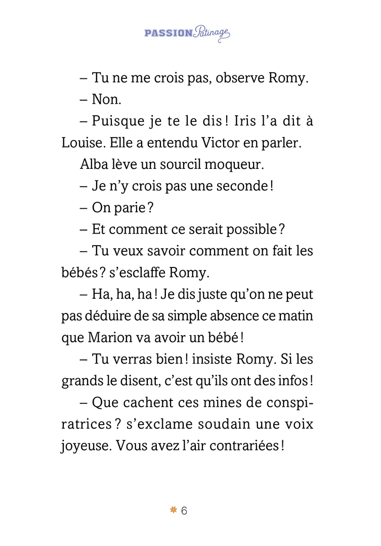Frigobloc Passion Patinage ballet Jeux olympiques Tome 4 roman