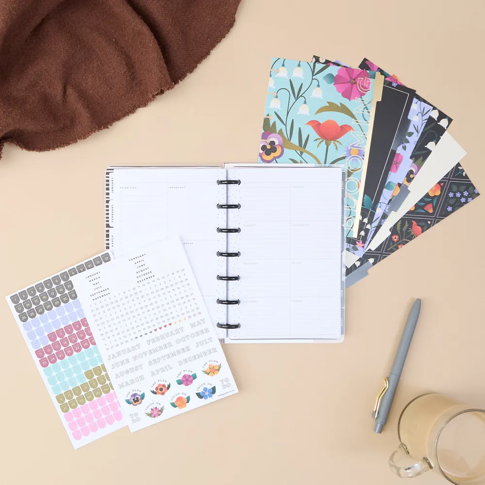 Happy Planner Radiant Garden extension Mini 6 mois