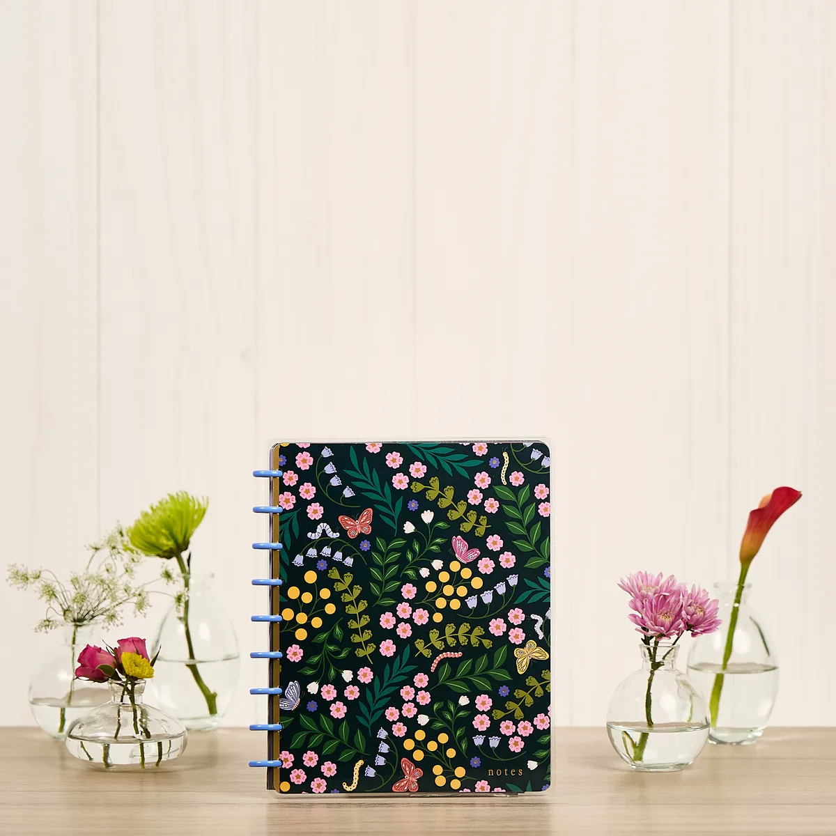 Happy Planner Midnight Meadow carnet classic 60 feuilles pointillé