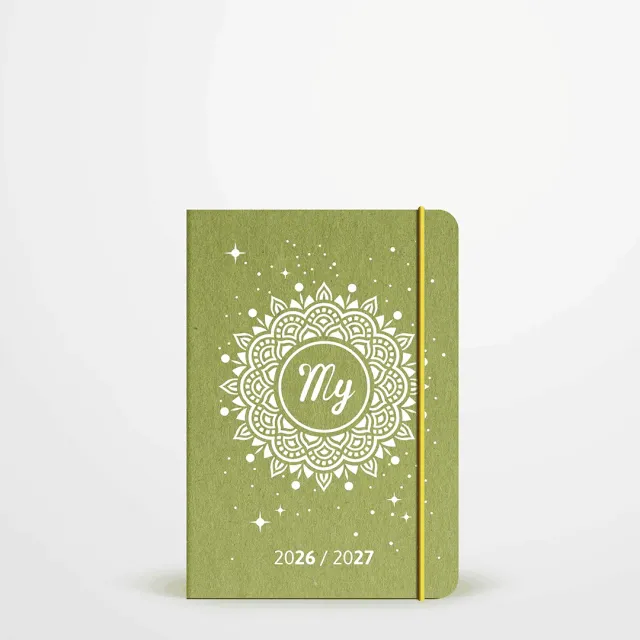 My365 My Agenda 2026/2027 Poche souple agenda A6 recyclé