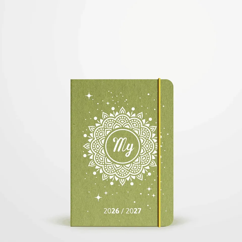 My365 My Agenda 2026/2027 Poche souple agenda A6 recyclé