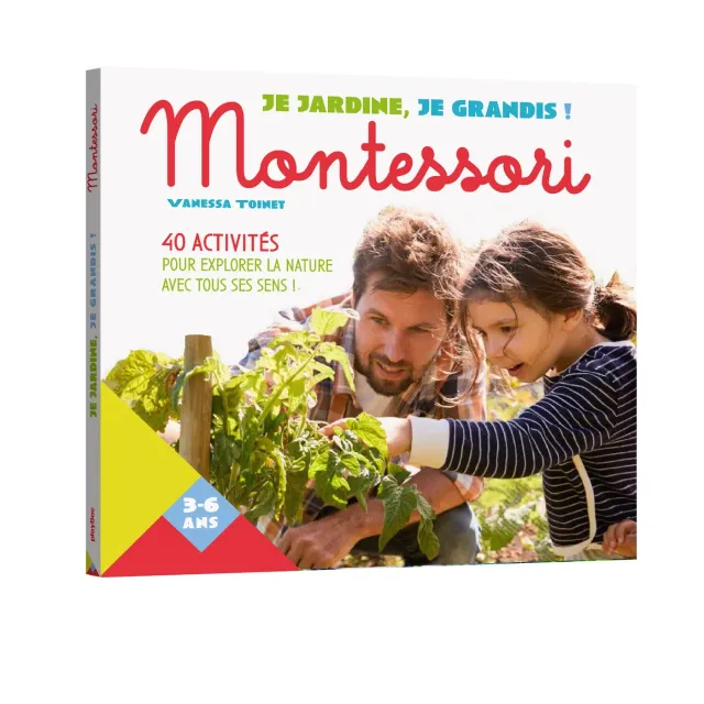 Frigobloc Je jardine je grandis livre jardinage Montessori 3 ans
