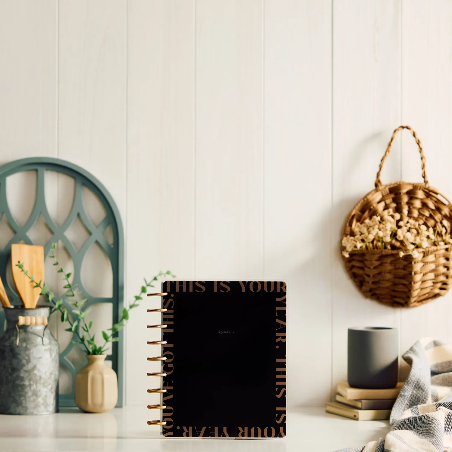 Happy Planner Haven & Heart agenda classic journalier non daté 4 mois