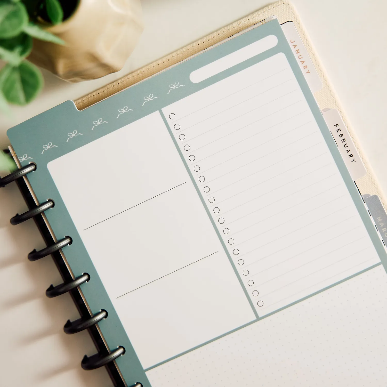 Me & my big ideas Haven & Heart compagnon planner classic neutre