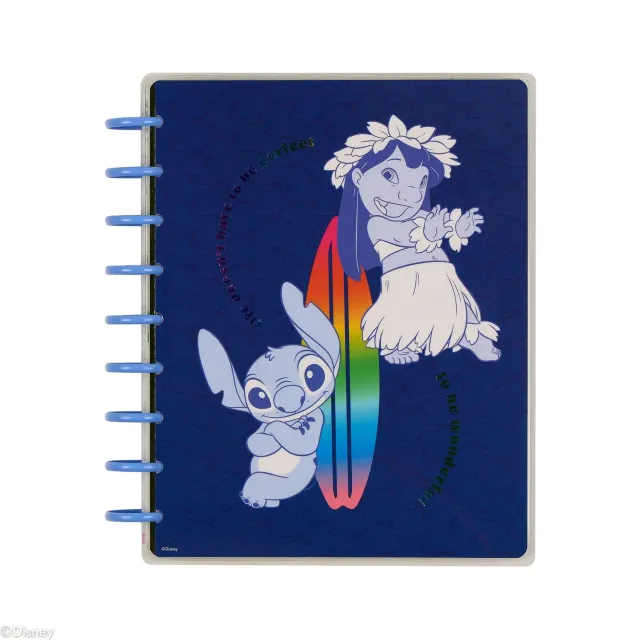 Happy Planner Lilo & Stitch Make Waves agenda Classic vertical non daté