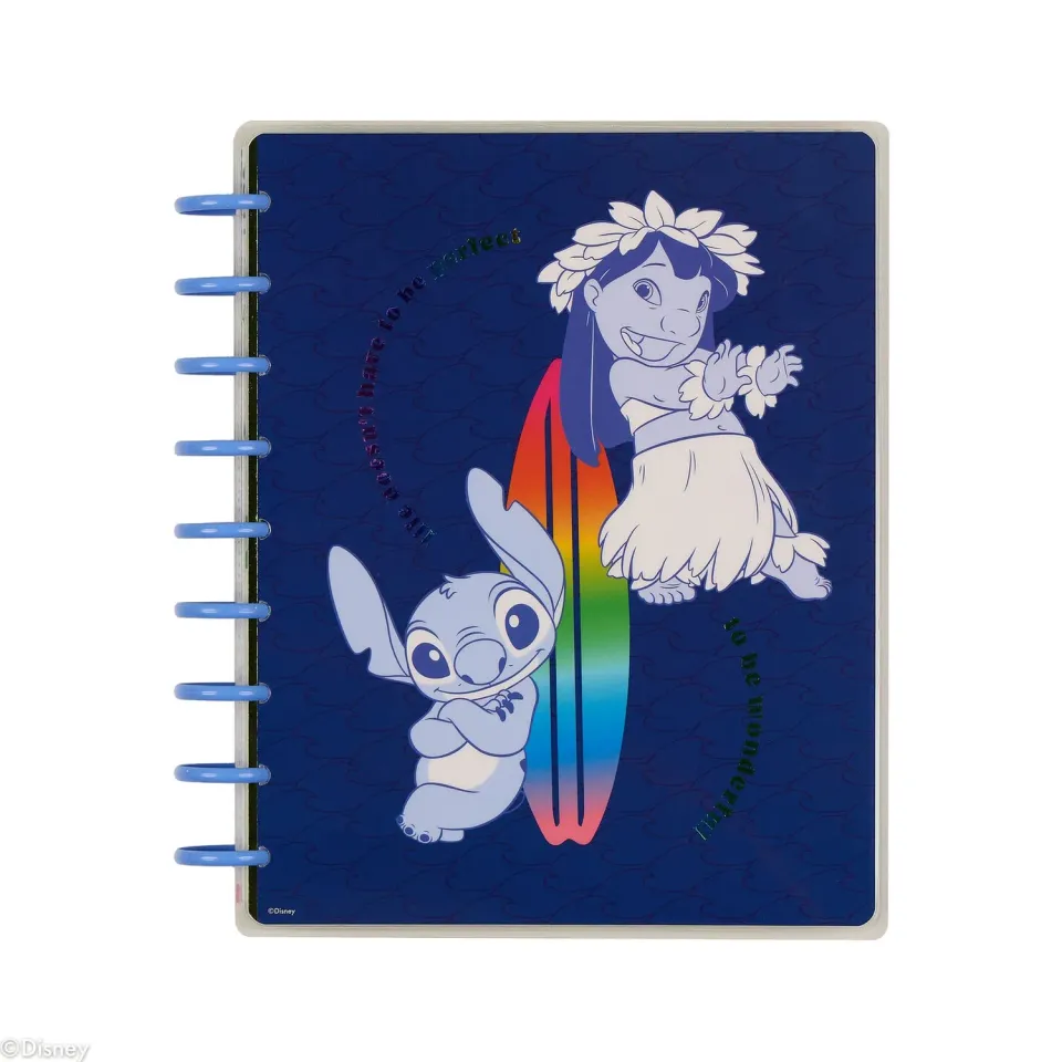 Happy Planner Lilo & Stitch Make Waves agenda Classic vertical non daté