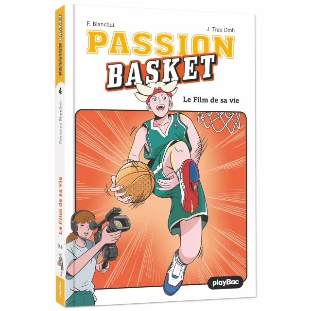 Frigobloc Passion Basket tome 4 roman basket 8-12 ans